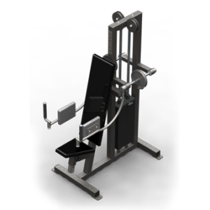 Inverted leg top press machine