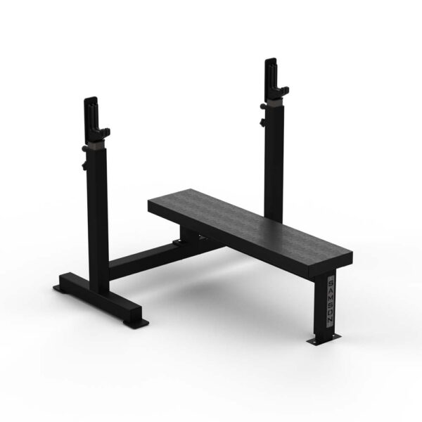 102HH Website Olympic Bench Press (3")/Adj. Cups