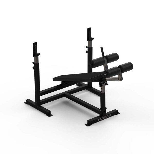 103H Website Olympic Decline Bench (3")/Adj. Cups