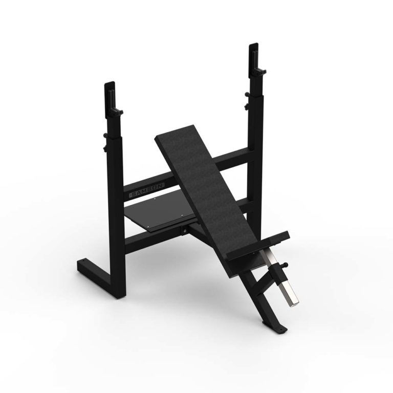 Olympic Incline Bench (3″)/Adj. Cups
