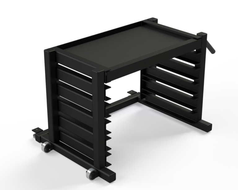 Adjustable Step Up Box with Rubber Top