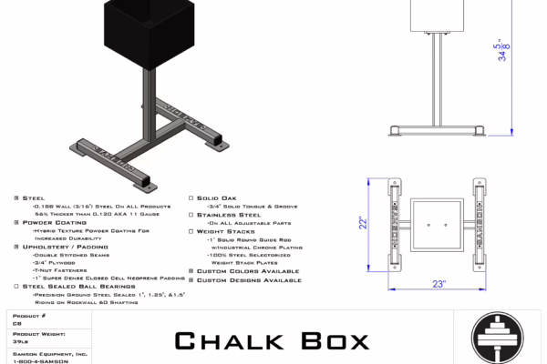 Chalk Box by Samson Equipment