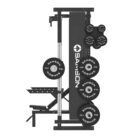 Flex Rack Half Rack With Plate Storage (111MSSL) by Samson Equipment