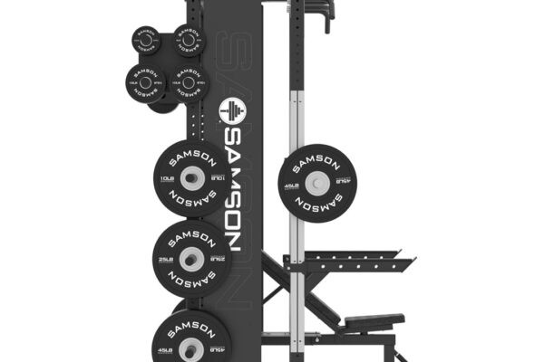 Flex Rack Half Rack With Plate Storage (111MSSL) by Samson Equipment