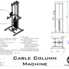 Hi-Low Pulley Cable Column Machine for Strength Training Cable Column Machine Hi Low Pulley by Samson Equipment