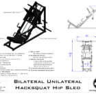Hip Sled Machine by Samson Equipment