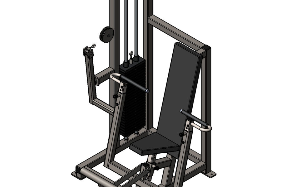 Vertical Chest Press machine 814V