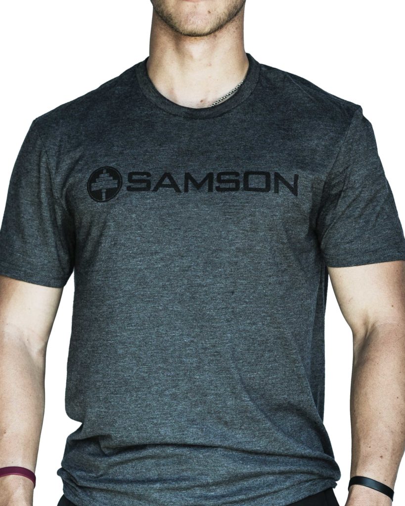 Samson T-Shirt Charcoal Grey - Samson