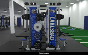 large Carlsbad Samson Equipment 16 Visualizing in 3D: Designing a Weight Room Layout in 2023