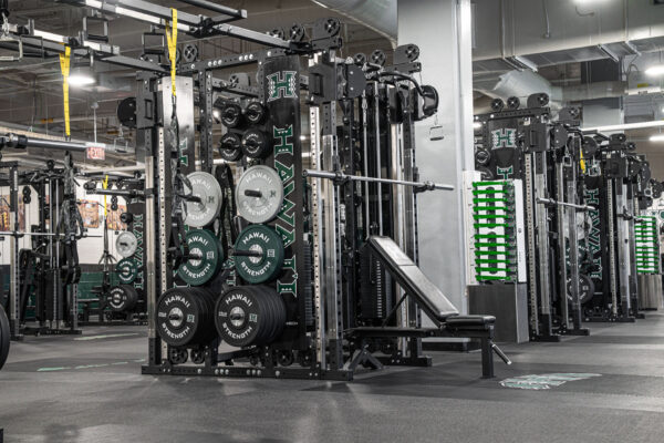 Hawaii University Weight Room