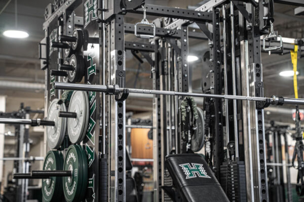 Hawaii University Weight Room