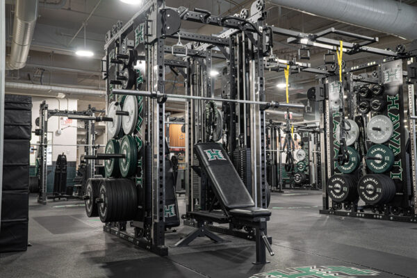 Hawaii University Weight Room