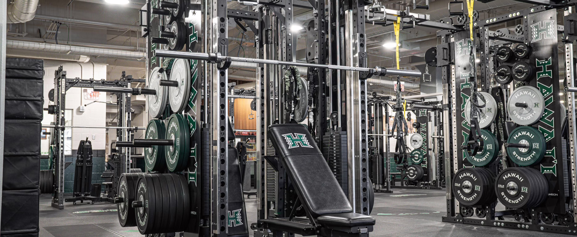 Samson Facilities Hawaii University Weight Room by Samson Equipment