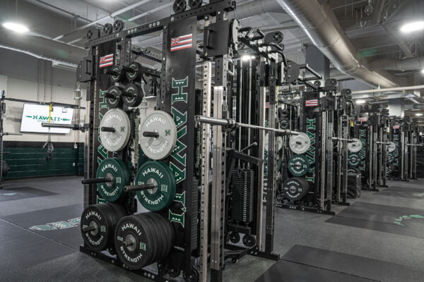 Hawaii University Weight Room