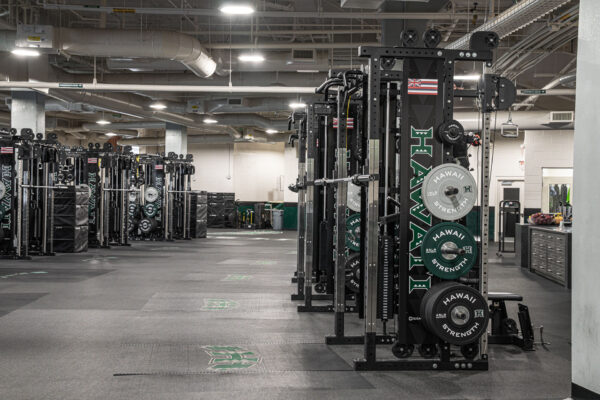 Hawaii University Weight Room