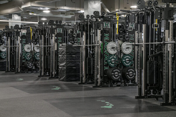 Hawaii University Weight Room