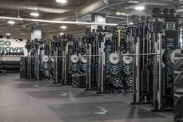 Hawaii University Weight Room
