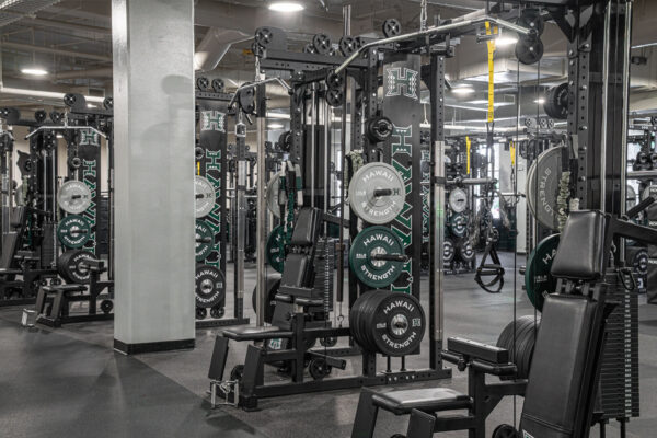 Hawaii University Weight Room