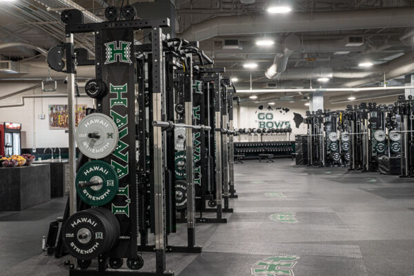 Hawaii University Weight Room