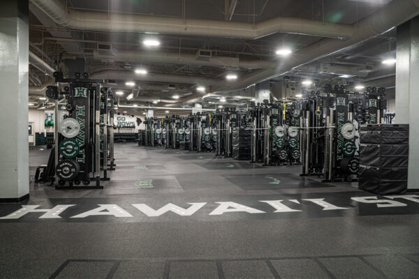 Hawaii University Weight Room