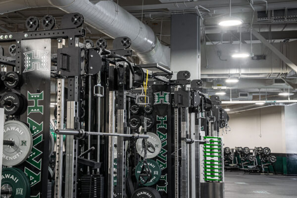 Hawaii University Weight Room