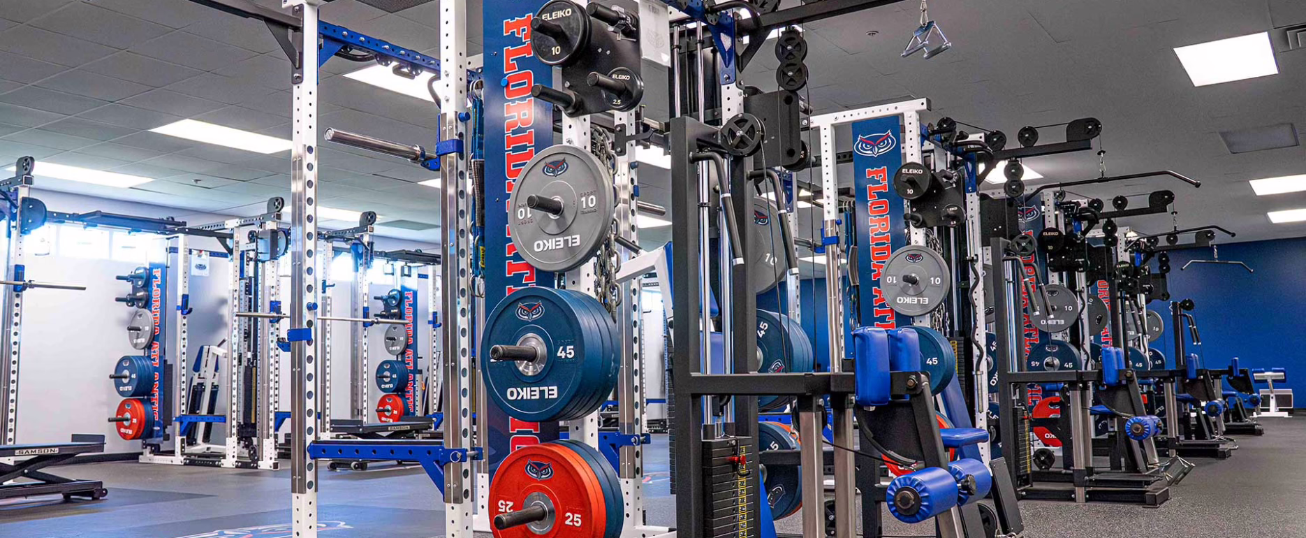 Samson Facilities Florida Atlantic Basketball Weight Room